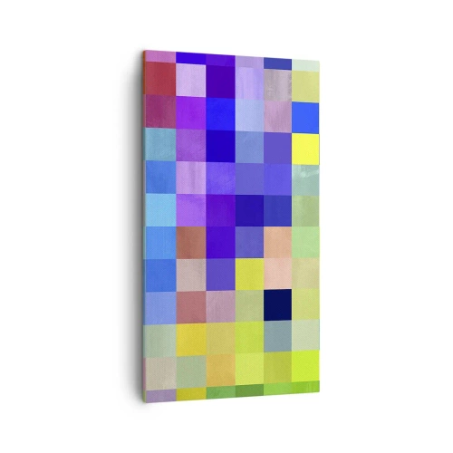 Obraz na plátně - Každý jiný, všechny rovné - 45x80 cm