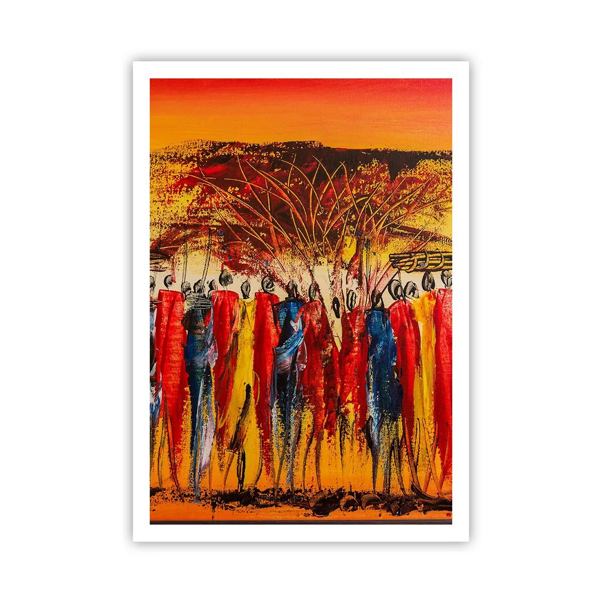 Plakát - Tam, tam, tam, tam jdou - 70x100 cm