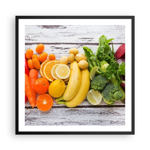 Plakát v černém rámu - To nestačí? - 60x60 cm