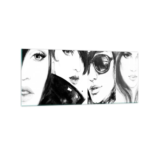 Obraz na skle - Znásobená krása - 120x50 cm