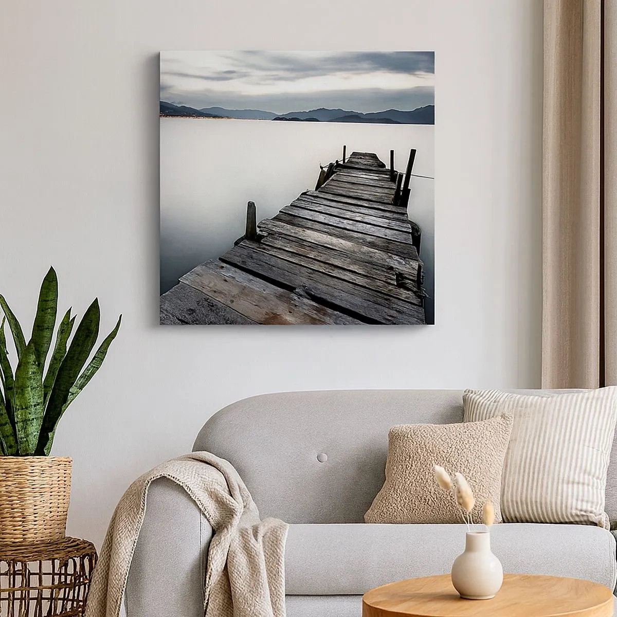 Obraz na plátně - Ponořit se do klidu - 30x30 cm