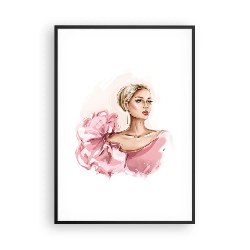 Plakát v černém rámu - Jako malovaná… - 70x100 cm
