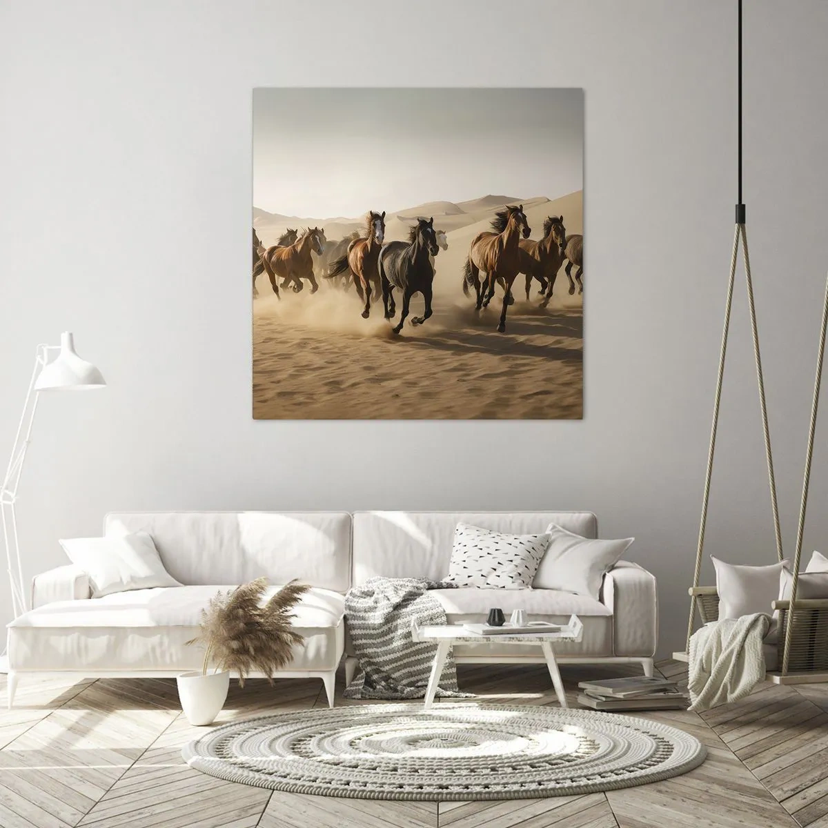 Obraz na plátně - Volné jako vítr - 60x60 cm