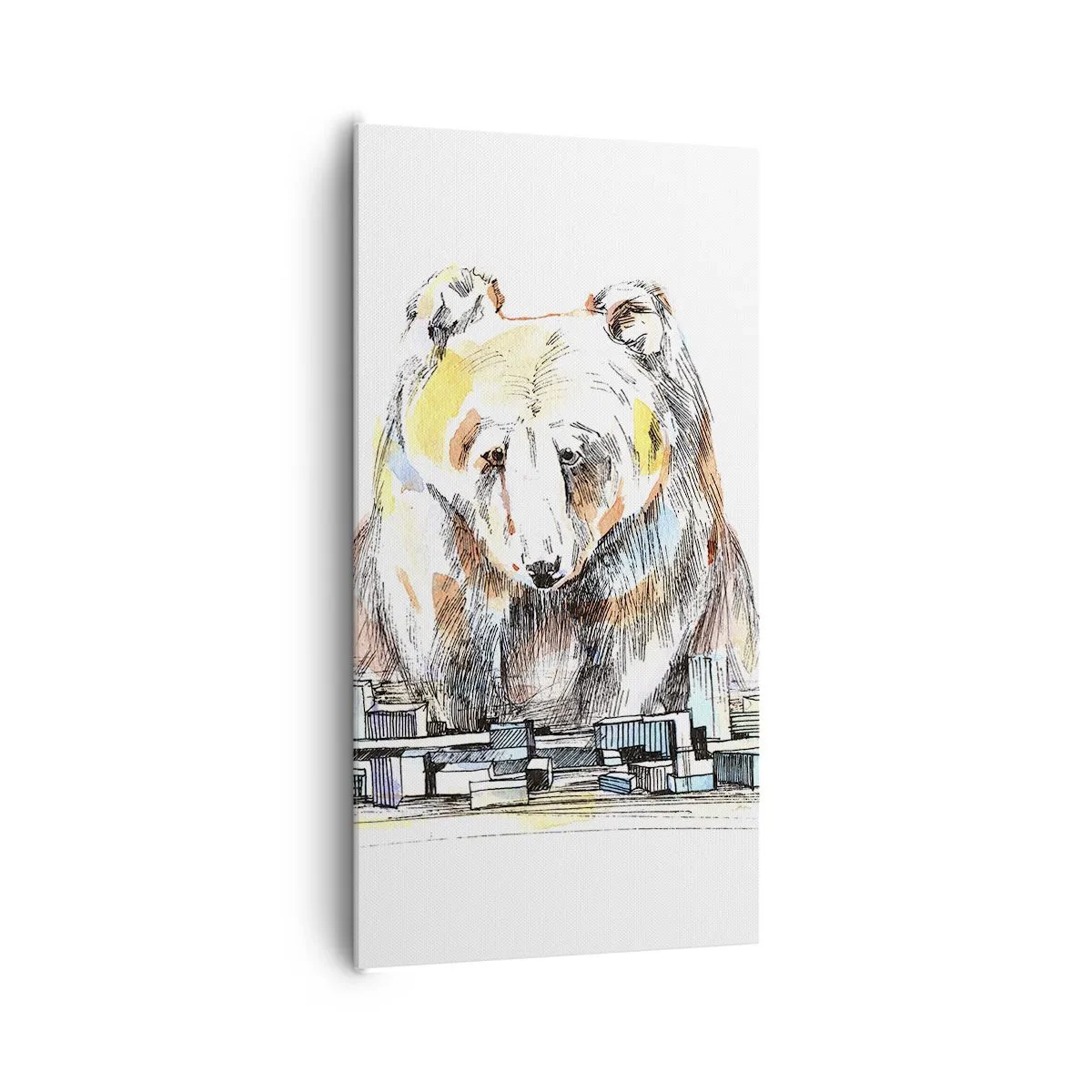 Obraz na plátně - Jak lze takto žít? - 65x120 cm