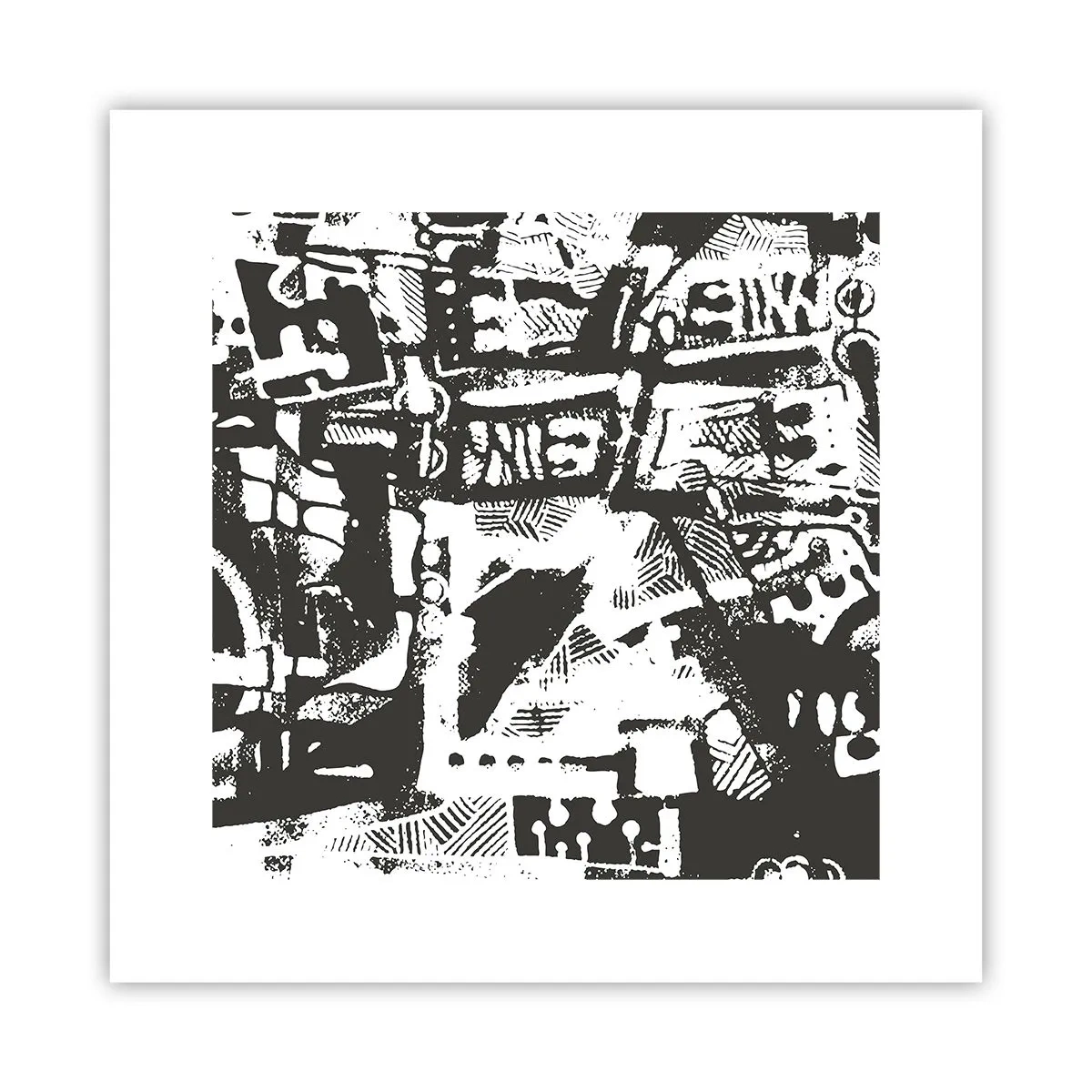 Plakát - Pořádek nebo chaos? - 30x30 cm