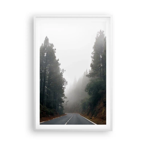 Plakát v bílém rámu - Příběh kouzelného lesa - 61x91 cm