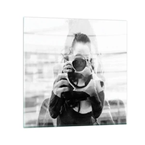 Obraz na skle - Tvůrce a materiál - 30x30 cm