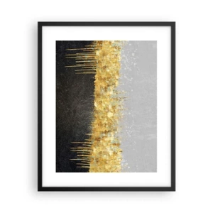 Plakát v černém rámu - Dovnitř a vzhůru - 40x50 cm