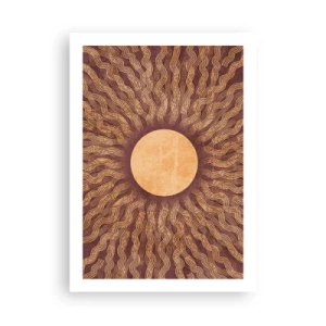 Plakát - Ikona slunce - 50x70 cm