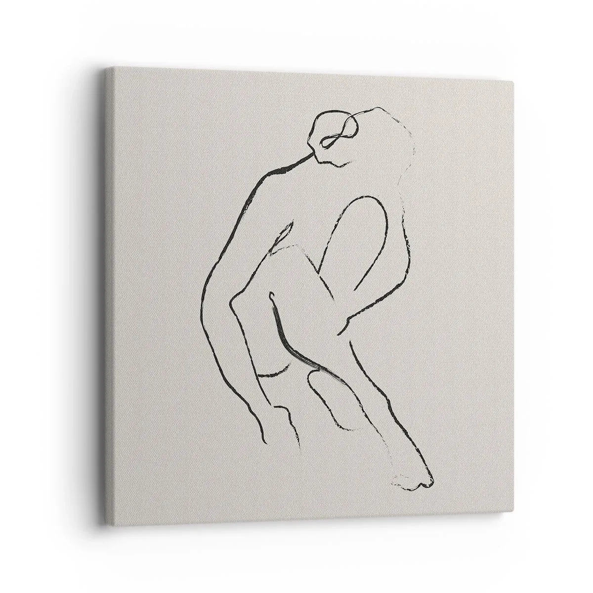 Obraz na plátně - Intimní skica - 30x30 cm
