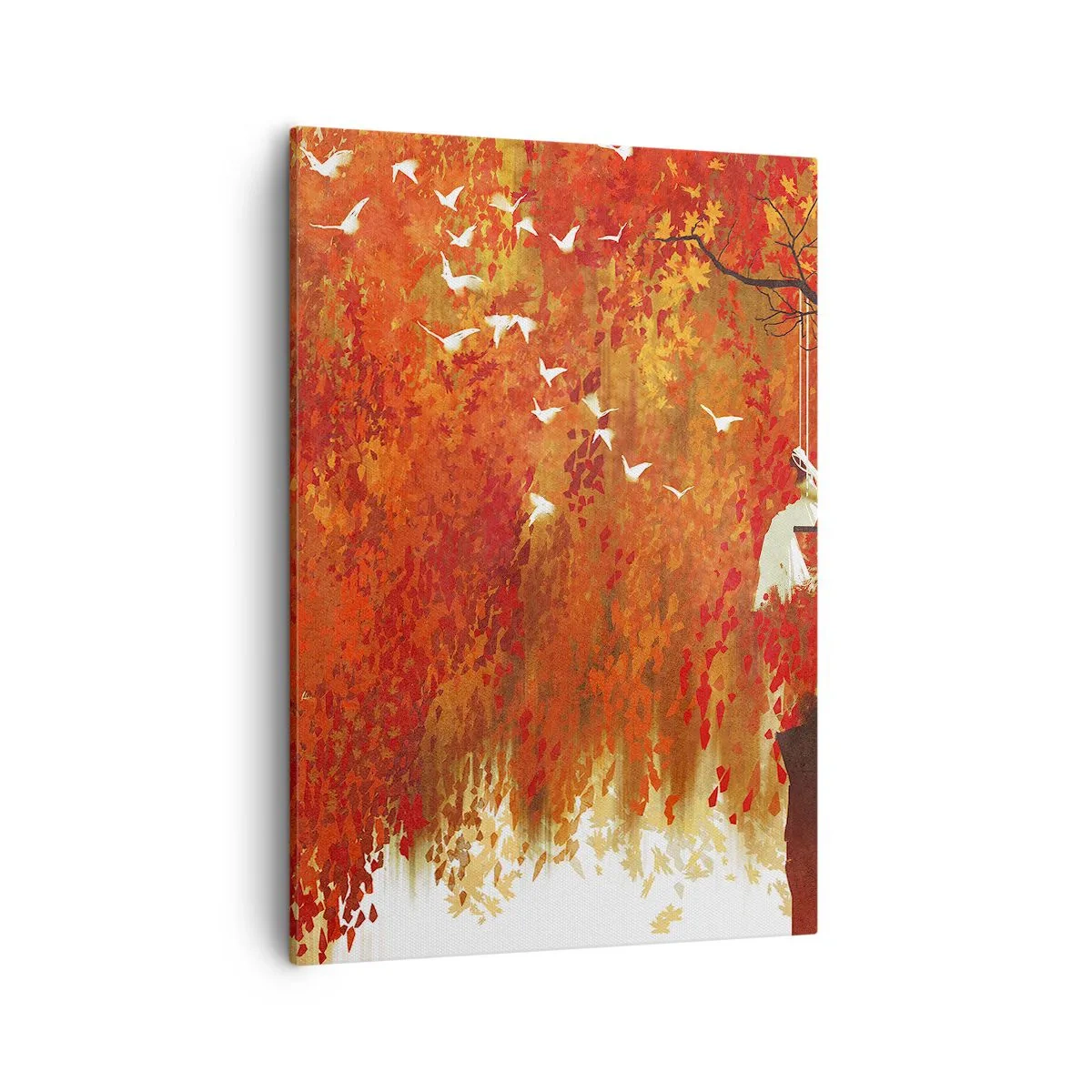 Obraz na plátně - Poletí s nimi? - 50x70 cm