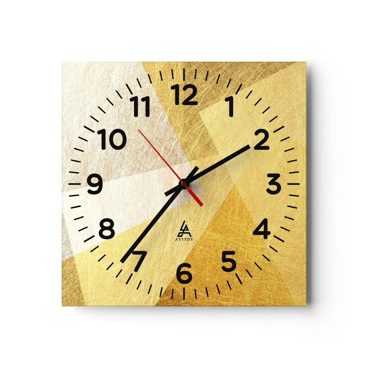 Nástěnné hodiny - Počasí geometrie - 30x30 cm