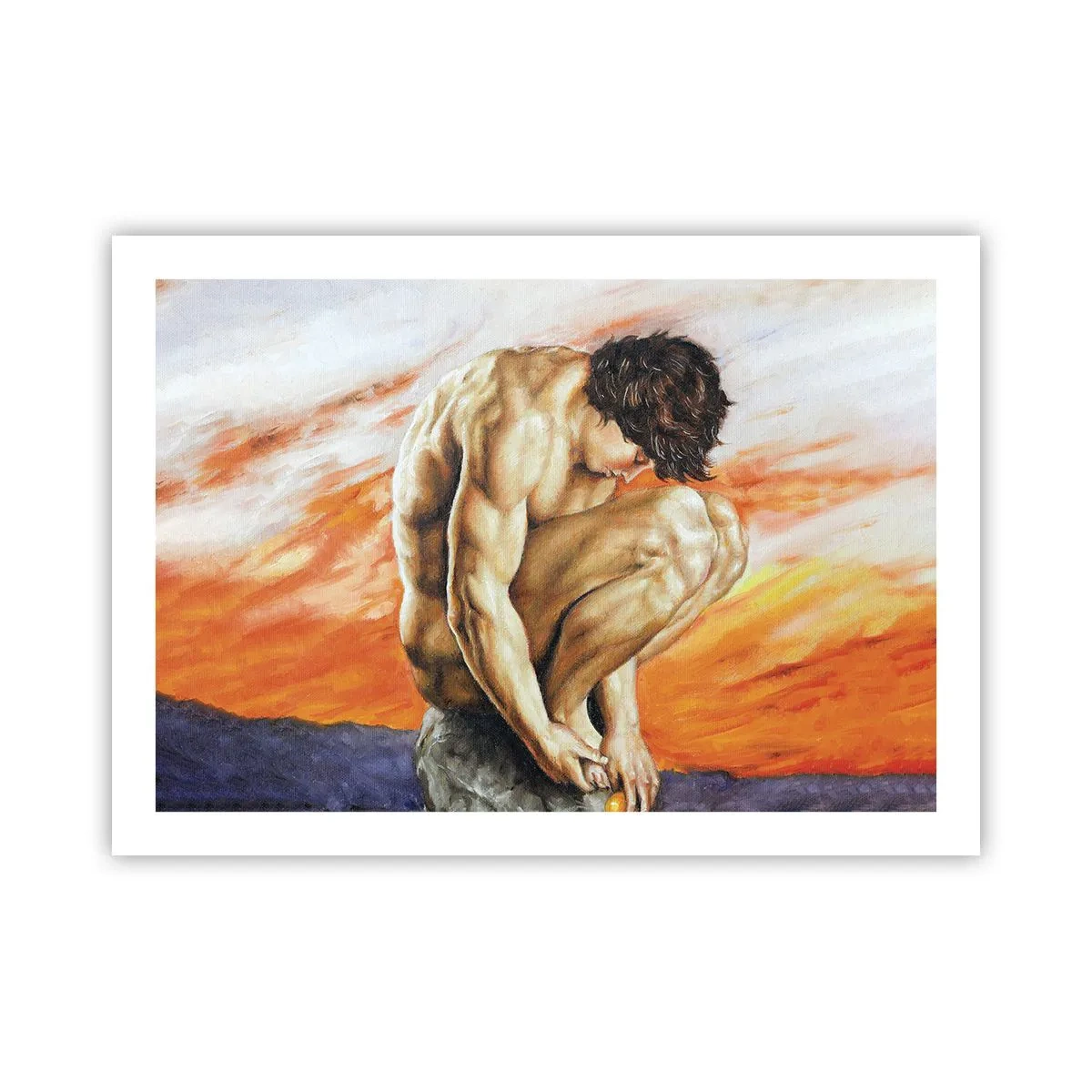 Plakát - Ponořen do sebe - 70x50 cm