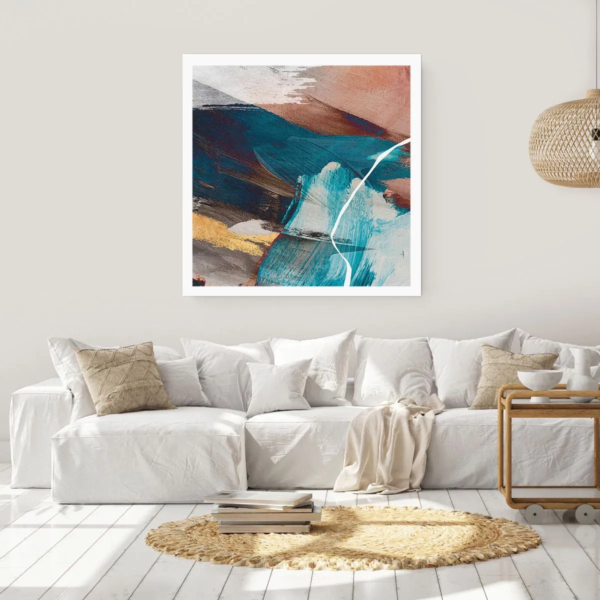 Plakát - Na plno a s energií - 50x50 cm