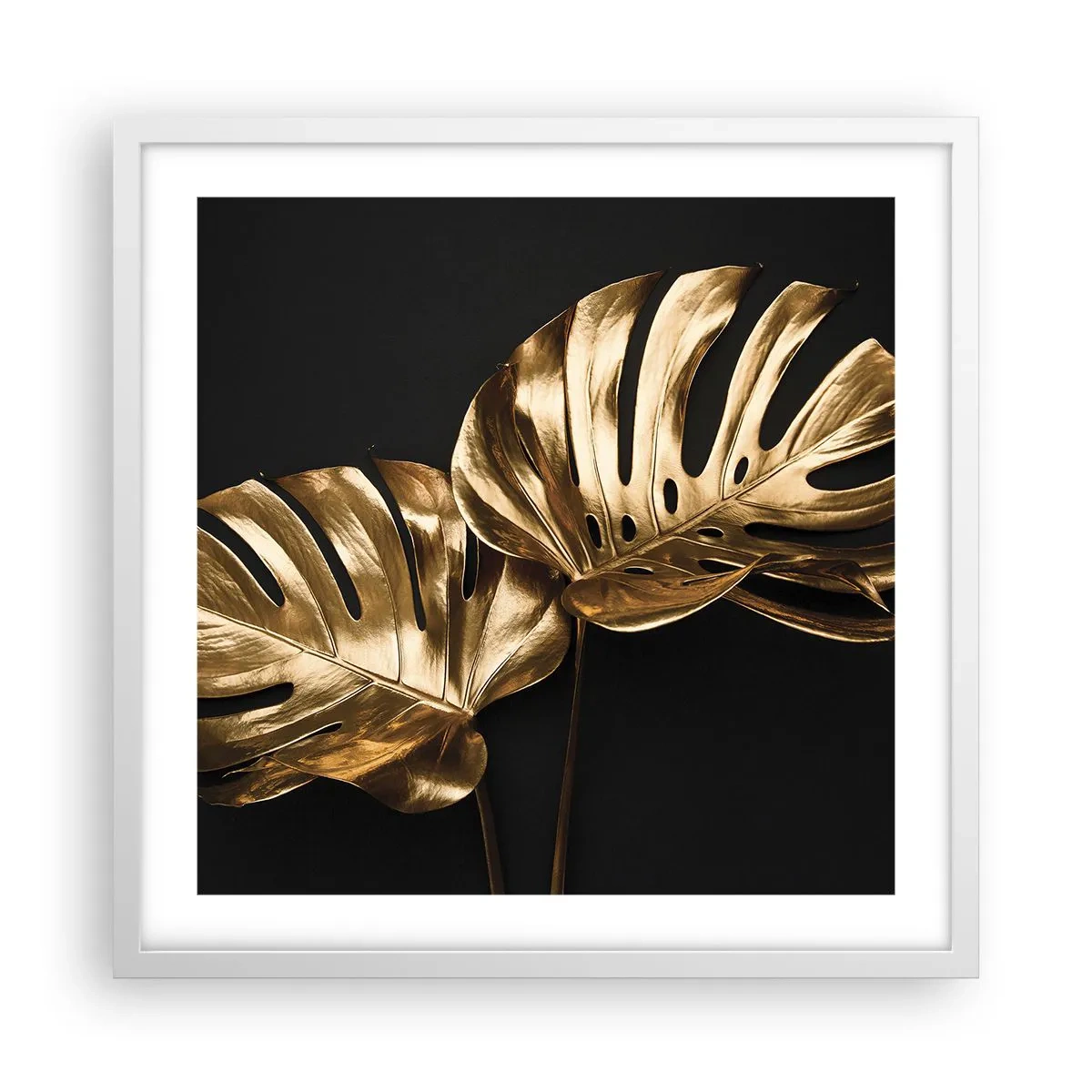 Plakát v bílém rámu - Poklady přírody - 50x50 cm