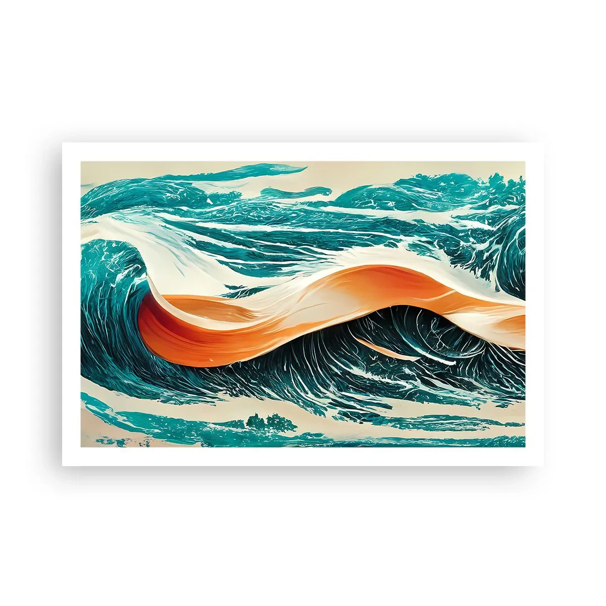 Plakát - Surfařův sen - 91x61 cm