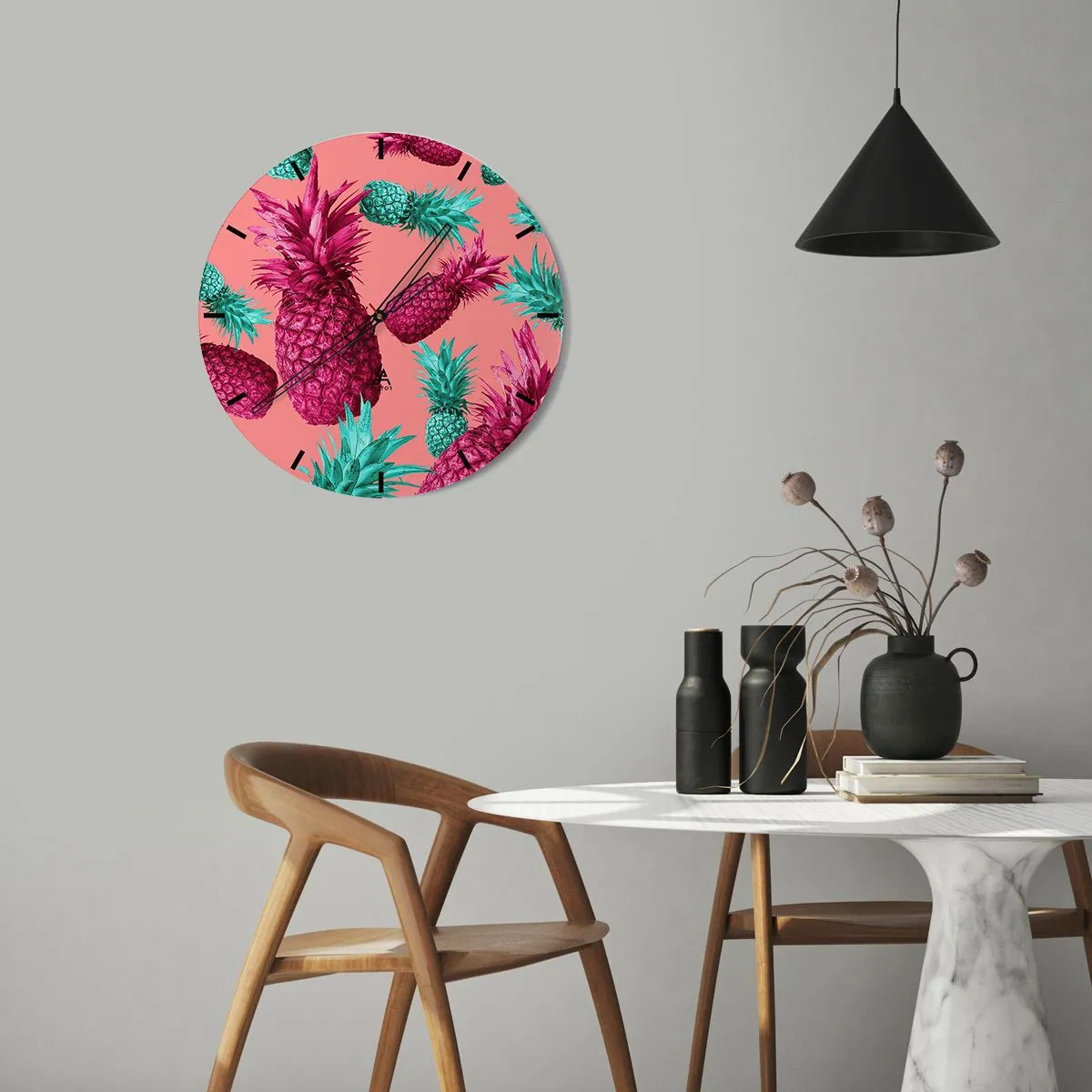 Nástěnné hodiny - Svoboda je sladká - 40x40 cm