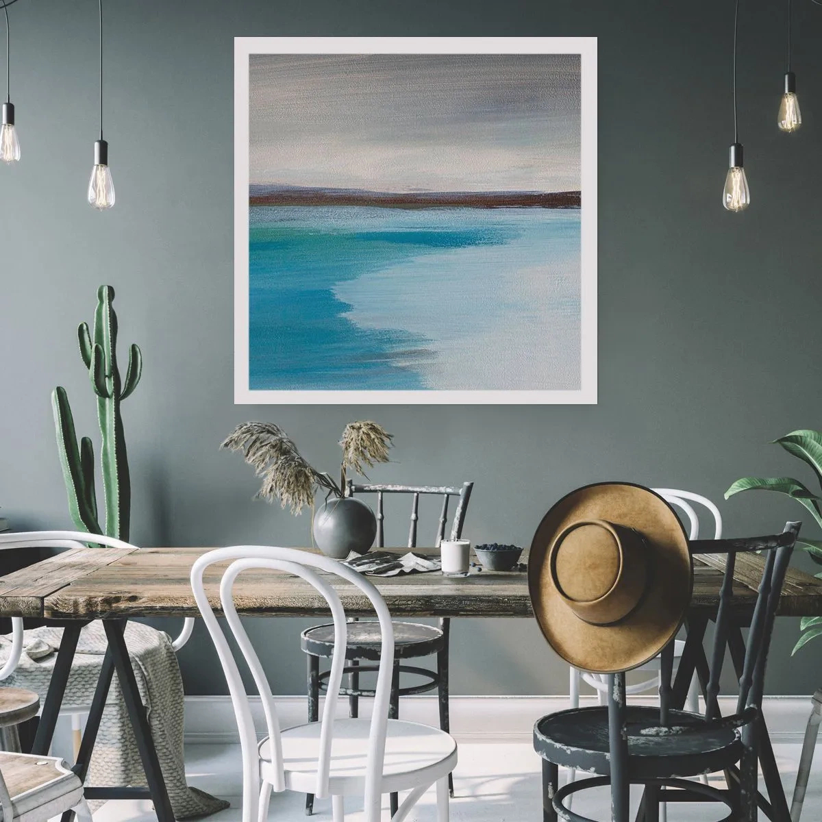 Plakát - Horizontální krajina - 30x30 cm