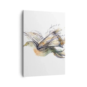 Obraz na plátně - Na křídlech poezie - 50x70 cm