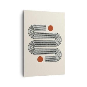 Obraz na plátně - Od začátku do konce - 70x100 cm