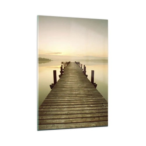 Obraz na skle - Rozbřesk, svítání, světlo - 80x120 cm