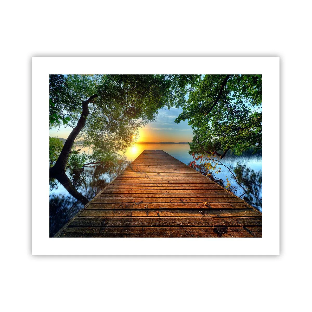 Plakát - Nespěchej, posaď se - 50x40 cm