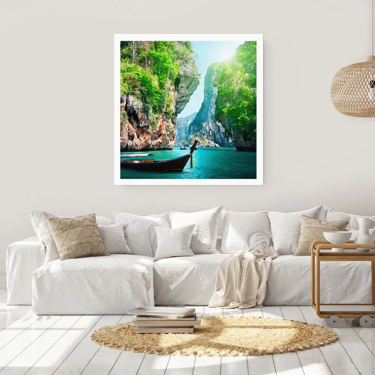 Plakát - Pozvánka na exotickou cestu - 60x60 cm