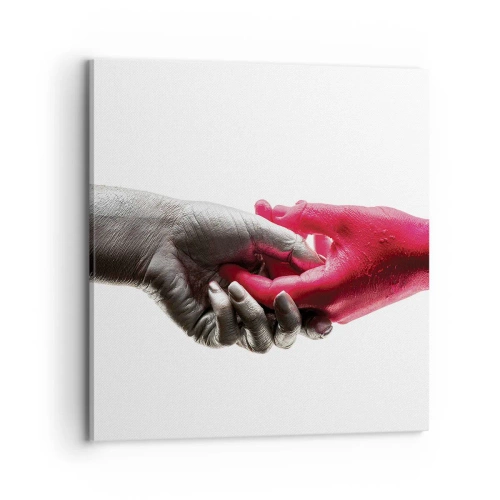 Obraz na plátně - Spolu i když jsme odlišní - 70x70 cm