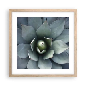 Plakát v rámu světlý dub - Svádí a varuje - 40x40 cm