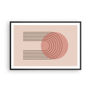 Plakát v černém rámu - Neodolatelná přitažlivost - 91x61 cm