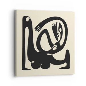 Obraz na plátně - Téměř Picasso - 30x30 cm