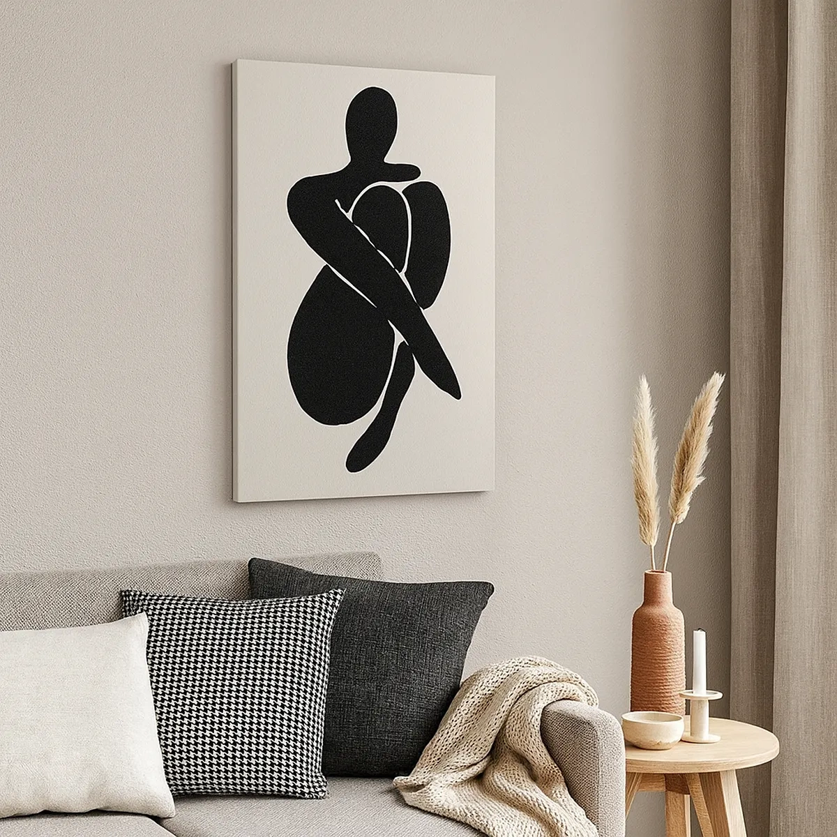 Obraz na plátně - Ve vlastním objetí - 50x70 cm