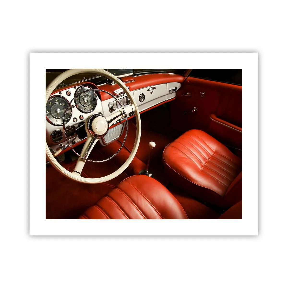 Plakát - Luxus ve stylu vintage - 50x40 cm