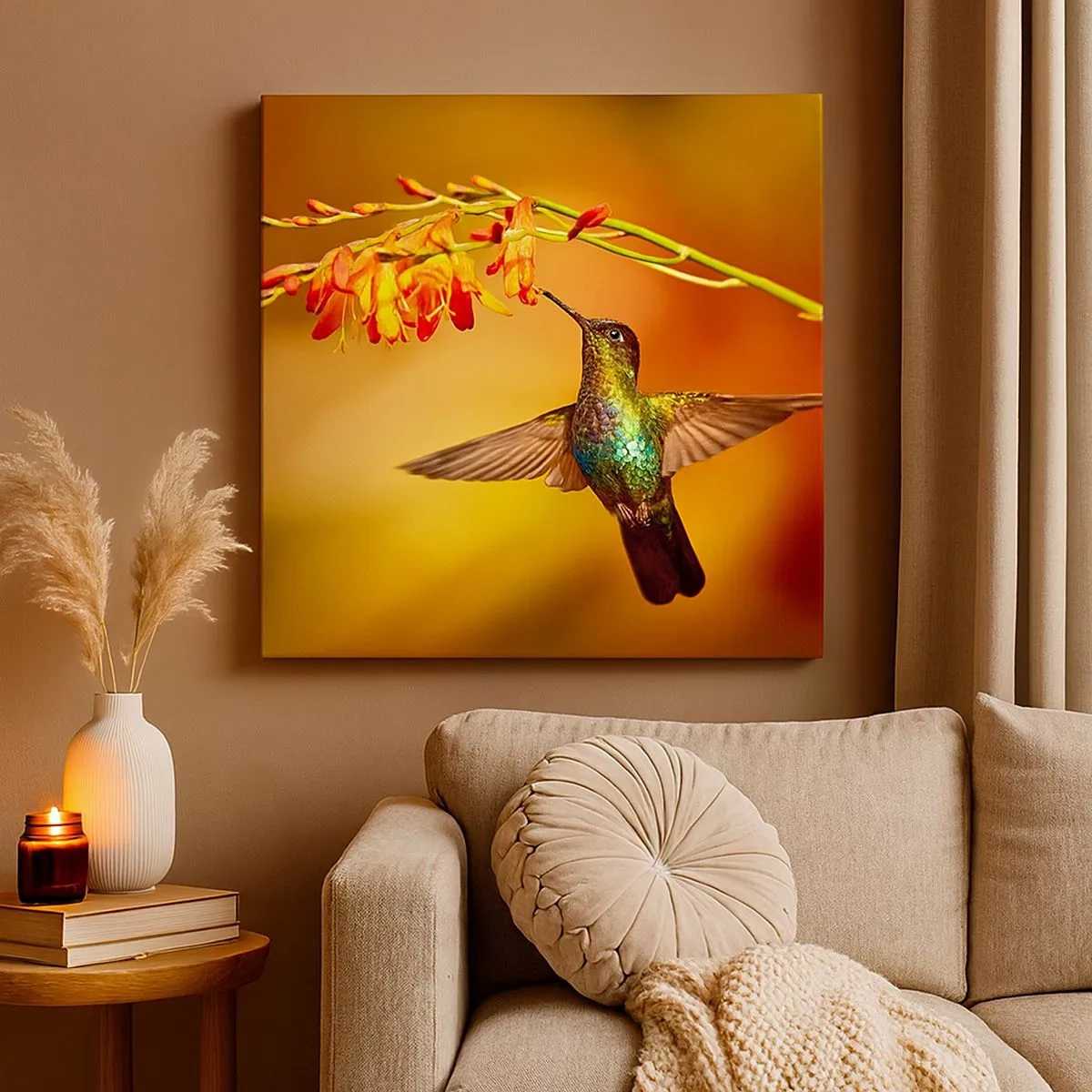 Obraz na plátně - Posel světla podle Májů - 30x30 cm