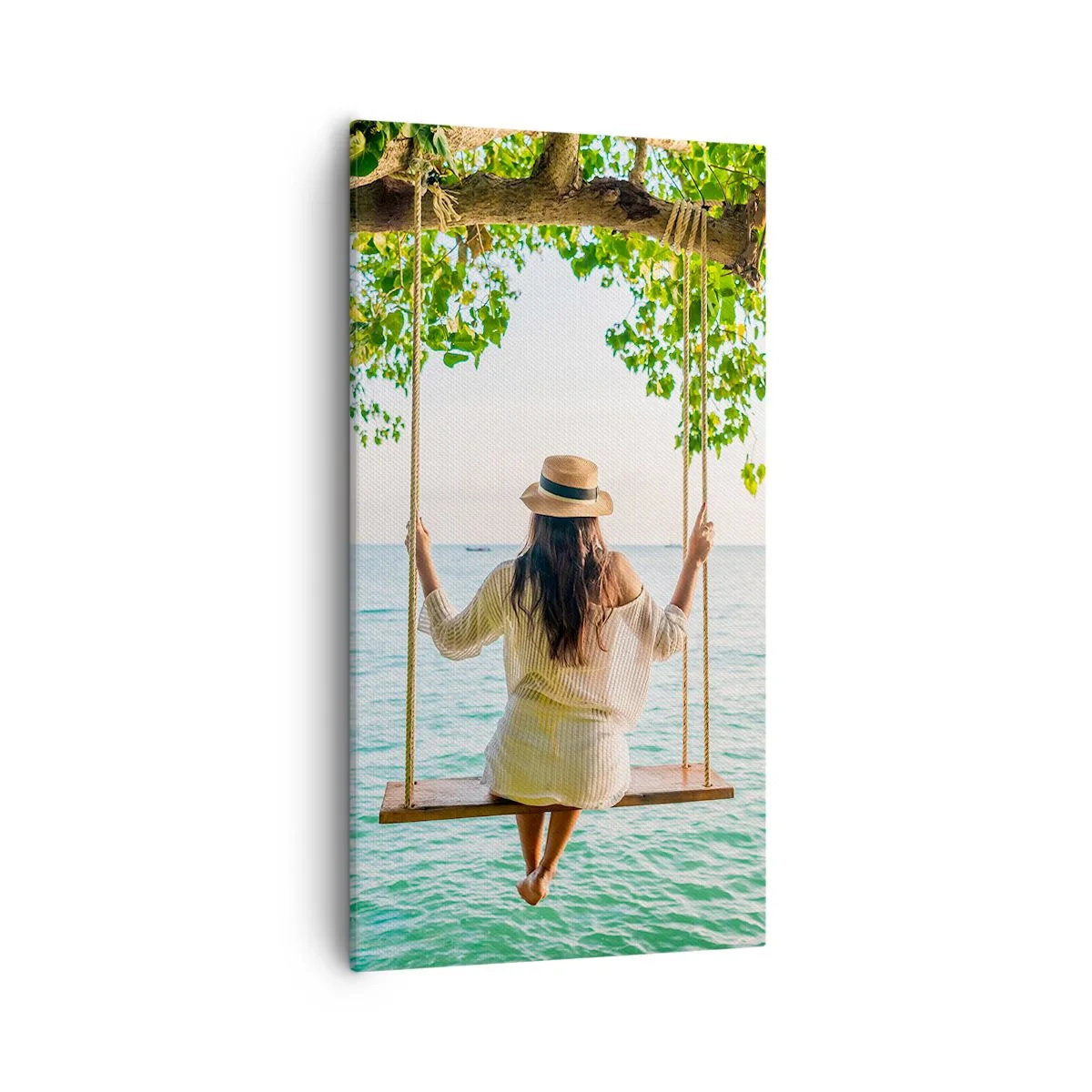 Obraz na plátně - Život je krásný - 55x100 cm