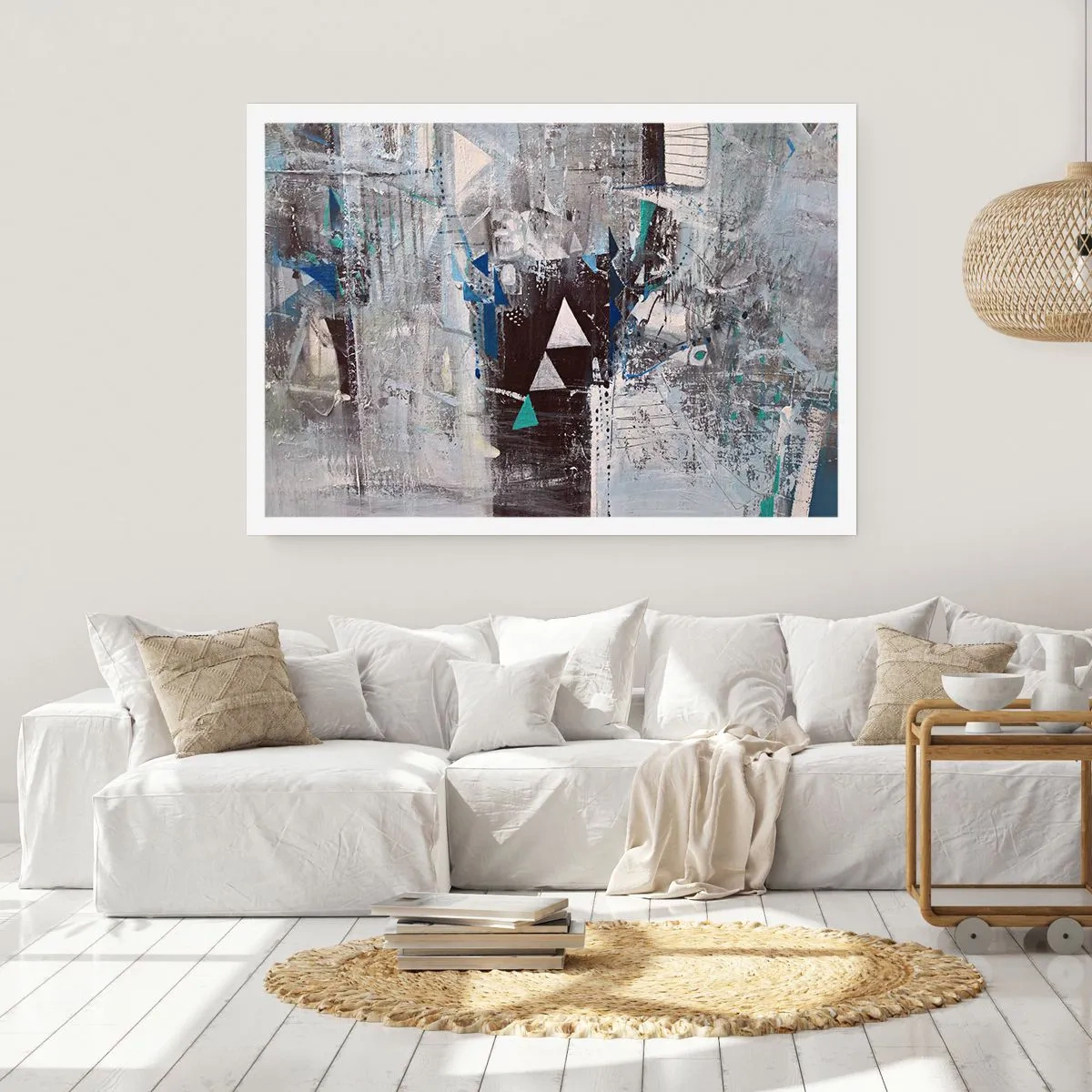 Plakát - Přednostní pořadí trojúhelníků - 91x61 cm