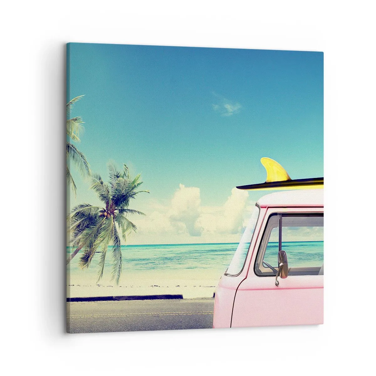 Obraz na plátně - Prázdniny, je čas začít - 50x50 cm