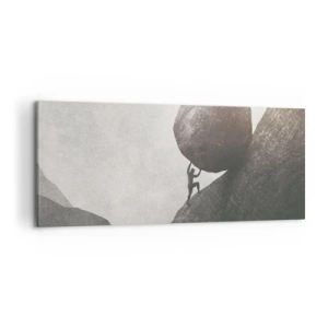 Obraz na plátně - Věřím, proti vší naději - 100x40 cm