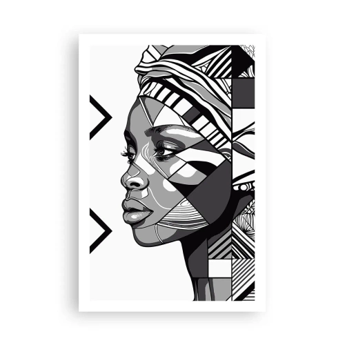 Plakát - Etnický portrét - 61x91 cm