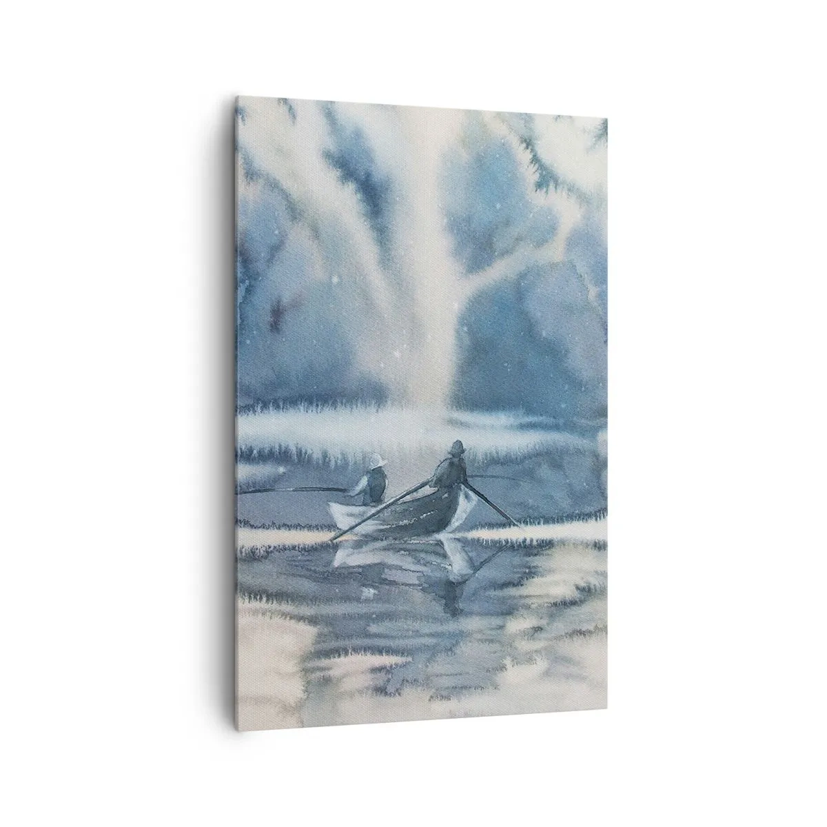 Obraz na plátně - Rybáři ve svém ráji - 80x120 cm