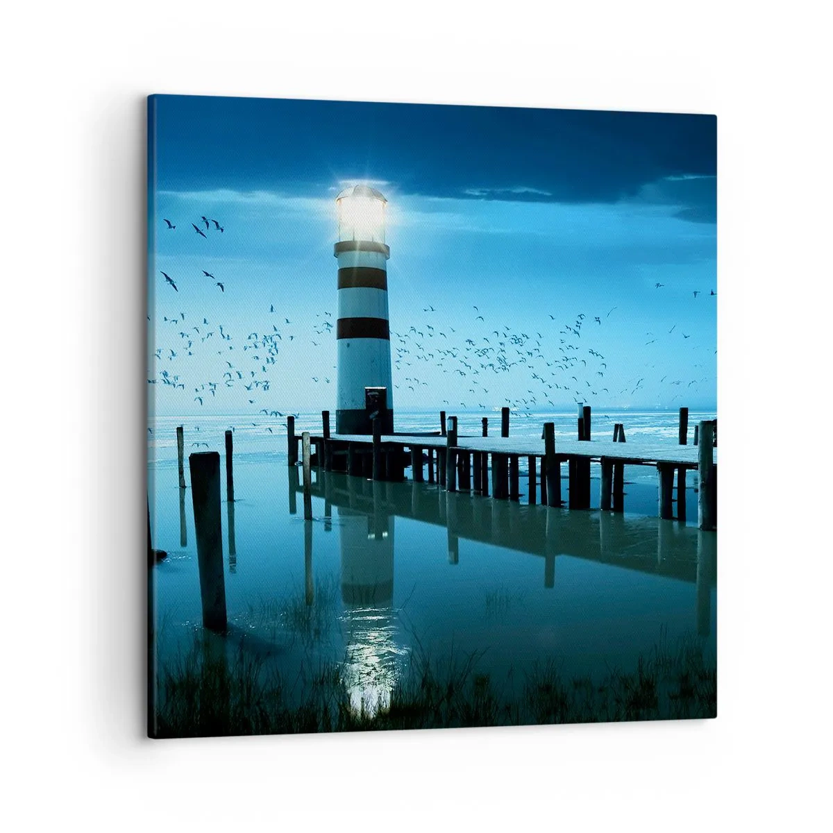 Obraz na plátně - A nebojíš se tmy - 50x50 cm