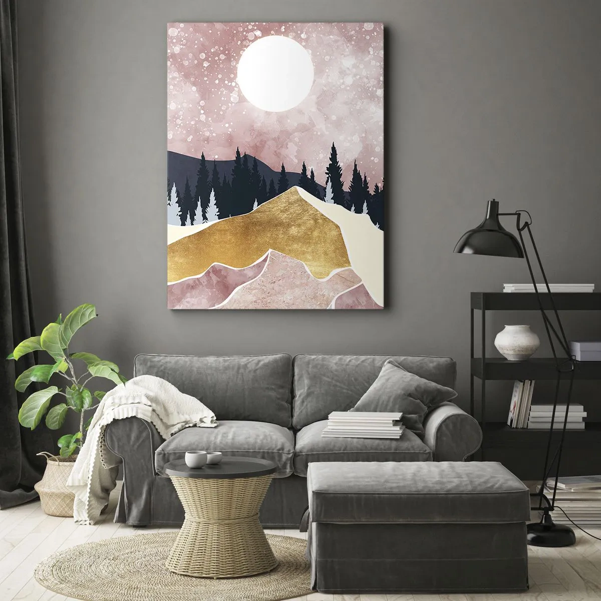 Obraz na plátně - Noční hlídka - 45x80 cm