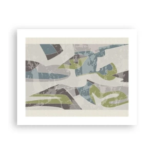 Plakát - Kompozice za sklem - 50x40 cm