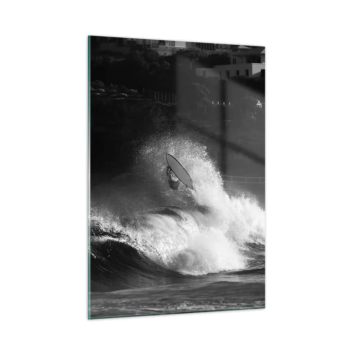 Obraz na skle - Výzva přijata! - 50x70 cm