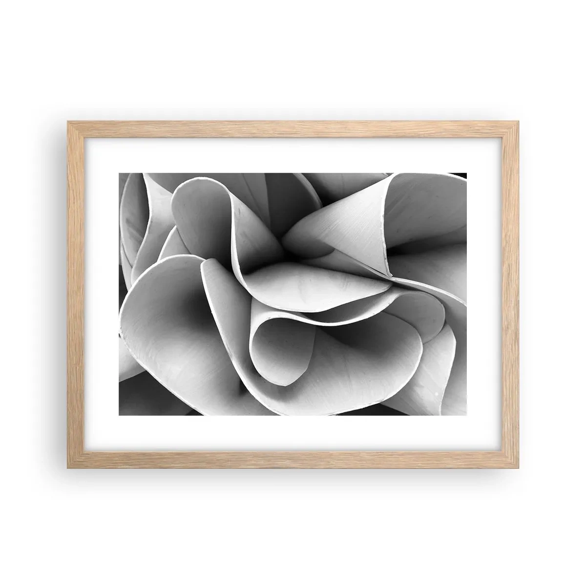Plakát v rámu světlý dub - Děje se ve vesmíru - 40x30 cm