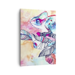 Obraz na plátně - Barevný jako náš svět - 70x100 cm