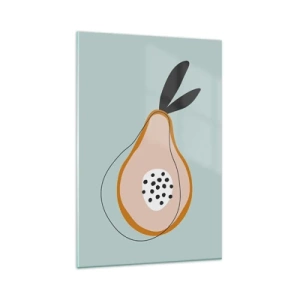 Obraz na skle - Pronikání do podstaty věcí - 80x120 cm