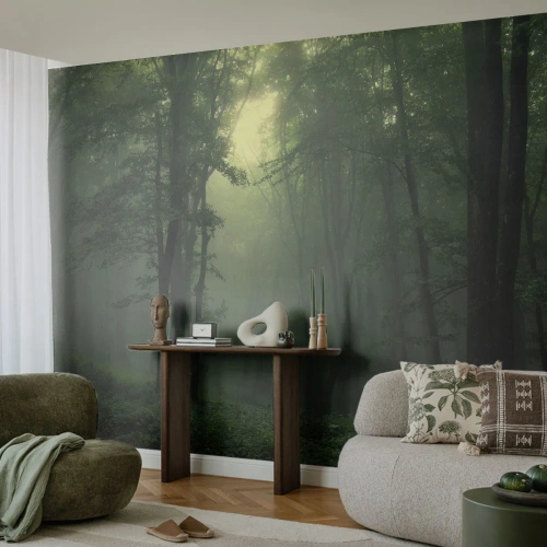Fototapeta Standard Eco - Než se probudí - Krajina, Les, Příroda - 400x280 cm