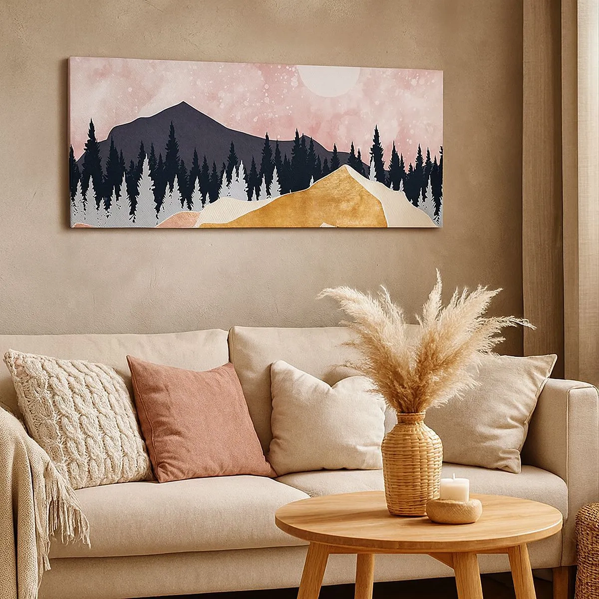 Obraz na plátně - Noční hlídka - 100x40 cm