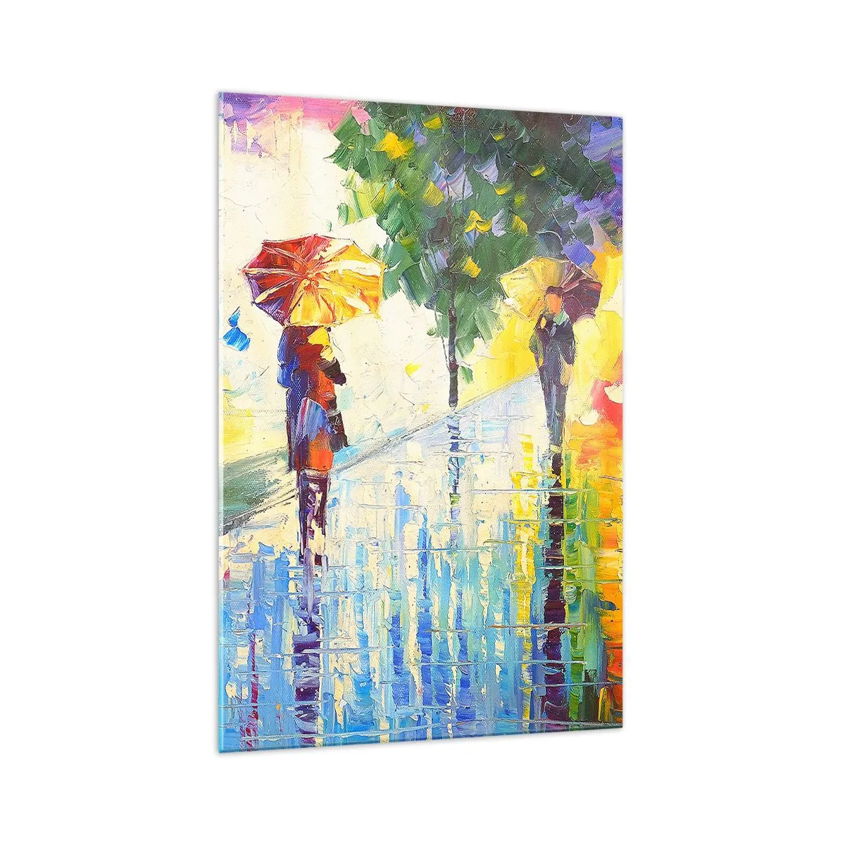Obraz na skle - A všechno je jasné - 70x100 cm
